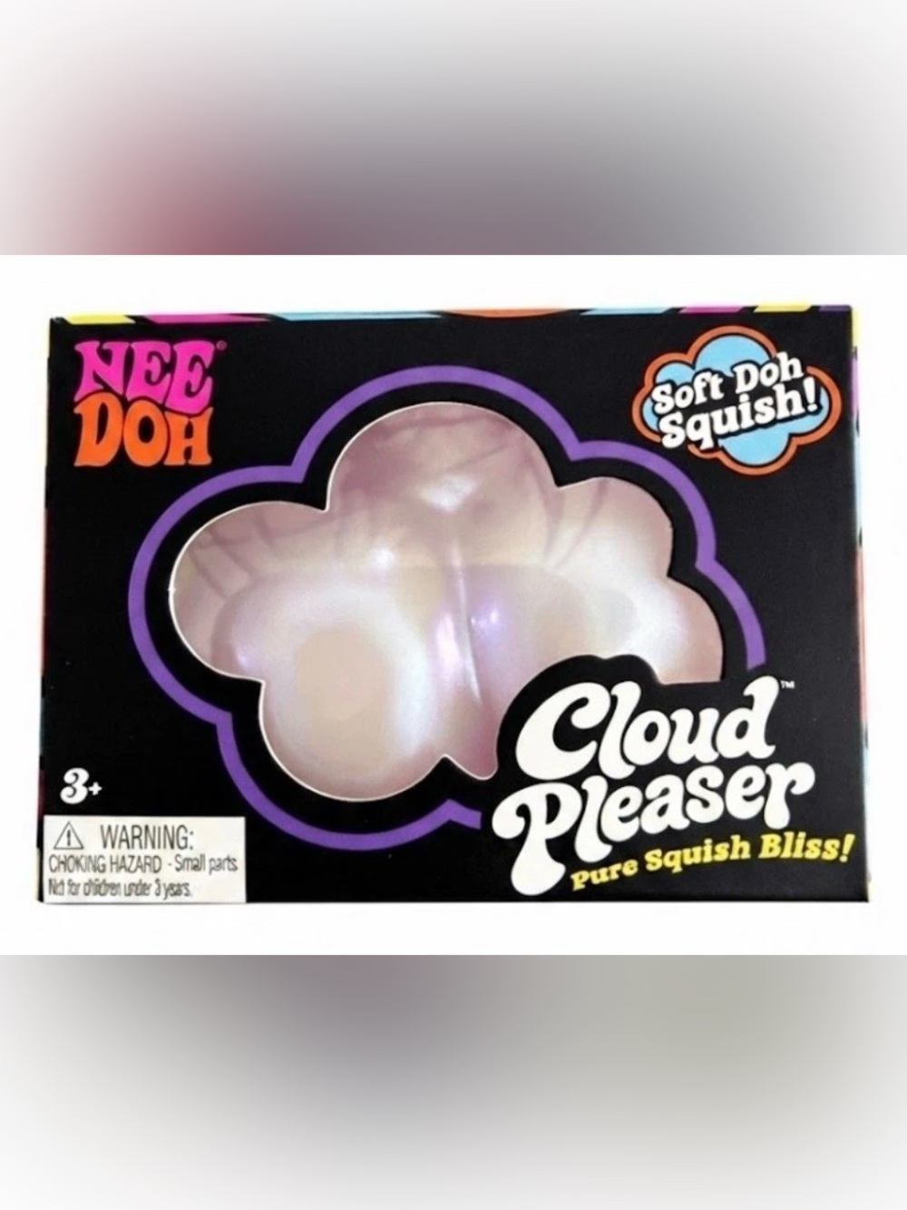 NeeDoh Cloud Pleaser Pure Squish Bliss! Soft, DOH squish! New authentic